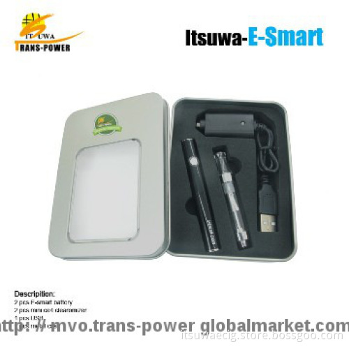 e smart electronic cigarette metal case kit